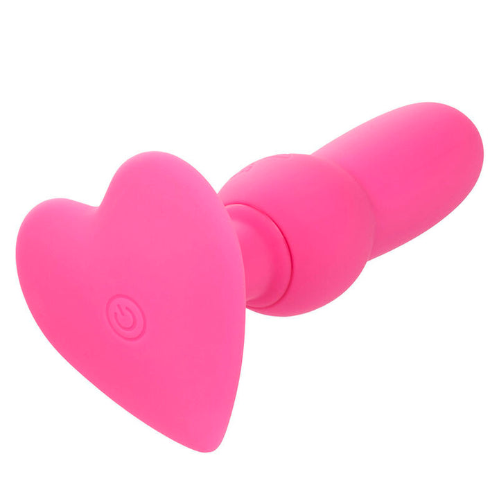 CALEXOTICS - FIRST TIME PLUG ANAL SONDA DE CONTAS 10 VIBRAÇÕES ROSA