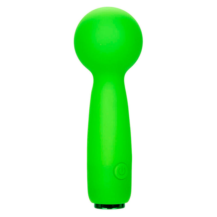 CALEXOTICS - NEON VIBES BUBBLY VIBE O MINI MASSAGEADOR 10 VIBRAÇÕES VERDE