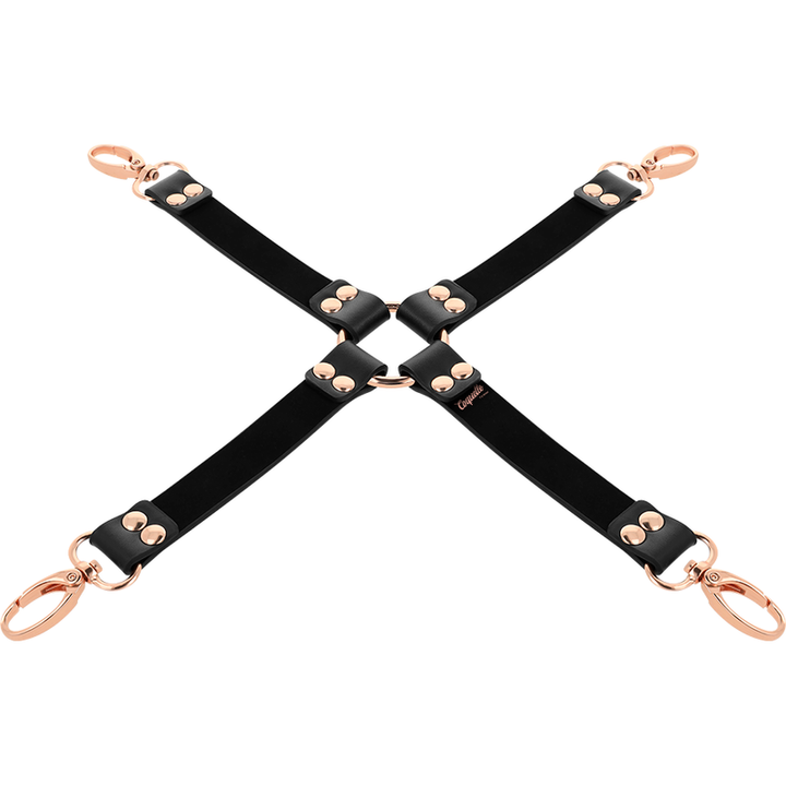 COQUETTE CHIC DESIRE - FANTASY HOG TIE COURO VEGANO