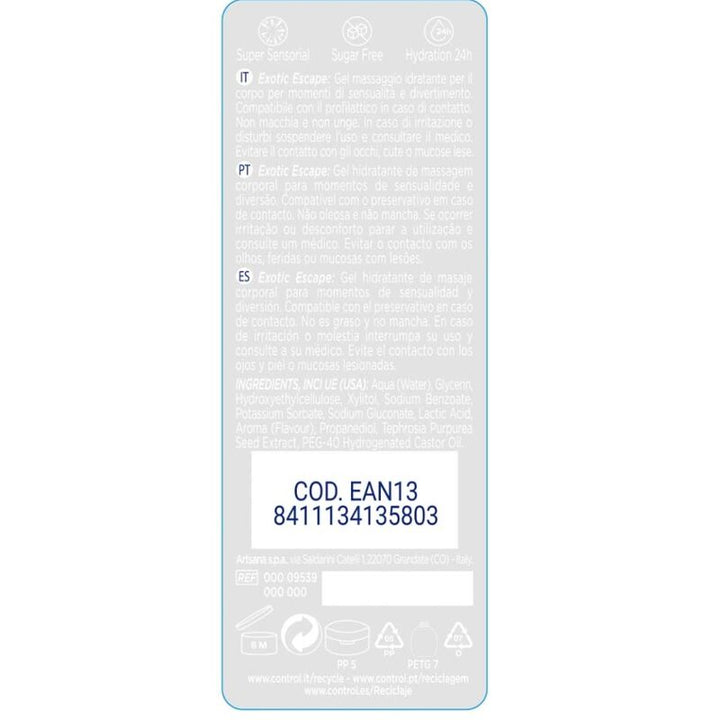 CONTROL - 2 EN 1 MASSAGEM & PRAZER EXÓTICO 200 ML