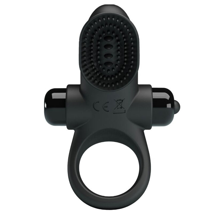 PRETTY LOVE - ANEL VIBRADOR II PARA O PÊNIS PRETO