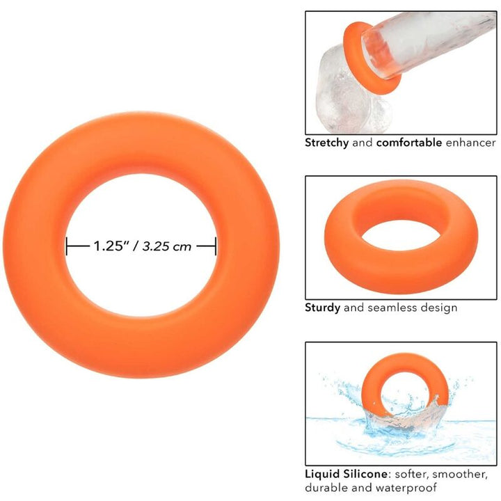 CALEXOTICS - ALPHA PROLONG GRANDE ANEL LARANJA
