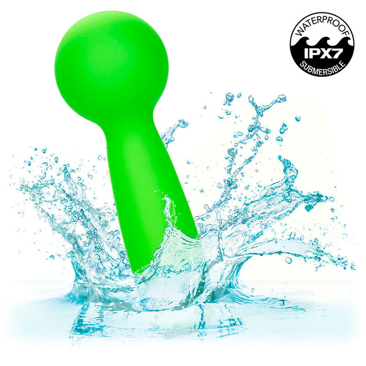 CALEXOTICS - NEON VIBES BUBBLY VIBE O MINI MASSAGEADOR 10 VIBRAÇÕES VERDE