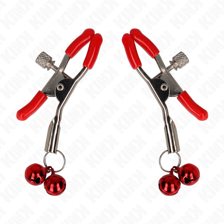 KINK - GRAMPO DE BICO DUPLO VERMELHO VERMELHO 6 CM