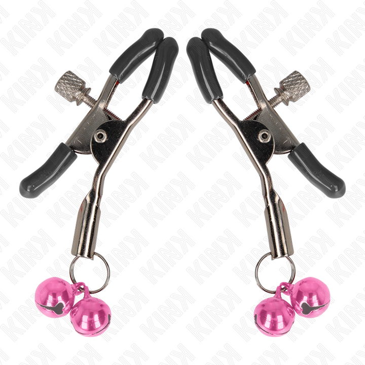KINK - GRAMPO DE BICO DUPLO SINO ROSA 6 CM