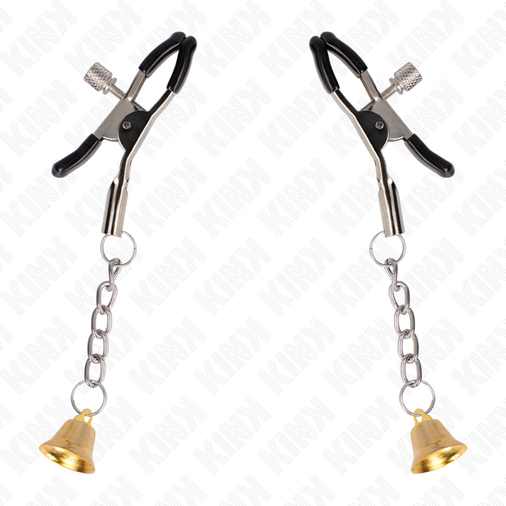 KINK - PINÇAS PINGENTE SINO DOURADO 6 CM