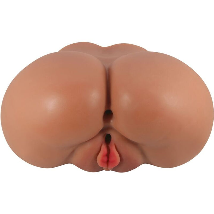 CRAZY BULL - VIBRADOR LUNA COM CONTROLE REMOTO REALISTA DE VAGINA E ÂNUS