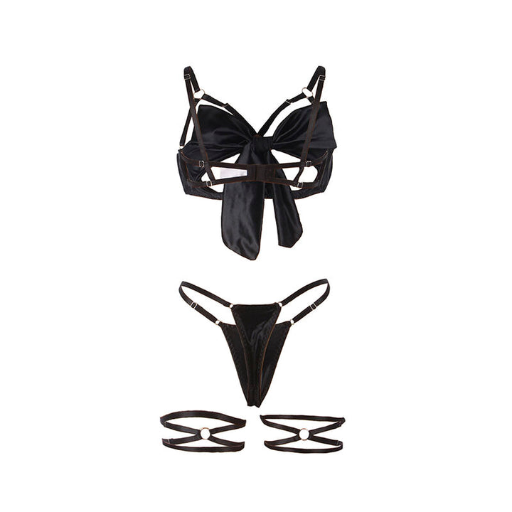 SUBBLIME - 955199 CONJUNTO DE SUTIÃ COM LAÇO PRETO AJUSTÁVEL S/M
