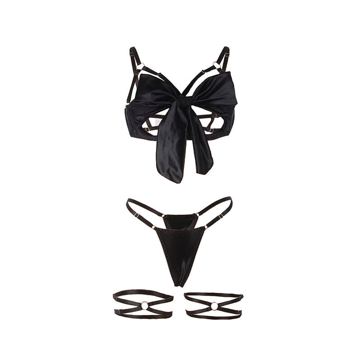 SUBBLIME - 955205 CONJUNTO DE SUTIÃ COM LAÇO PRETO AJUSTÁVEL L/XL