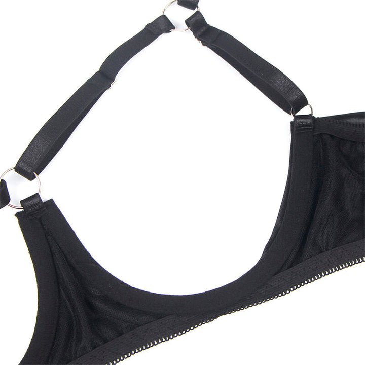 SUBBLIME - 955205 CONJUNTO DE SUTIÃ COM LAÇO PRETO AJUSTÁVEL L/XL