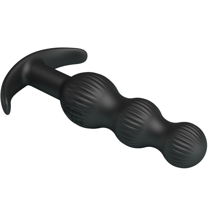 PRETTY LOVE - VIBRADOR ANAL SIDNEY 10 VIBRAÇÕES PRETO