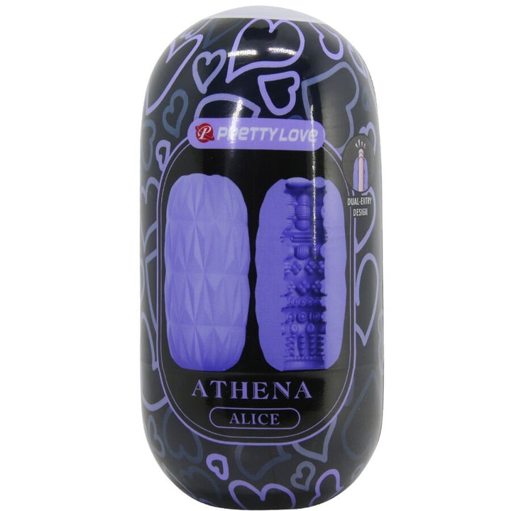 PRETTY LOVE - MASTURBADOR MASCULINO ATHENA ALICE ROXO