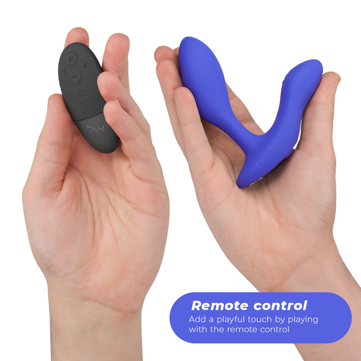 WE-VIBE - MASSAGEADOR DE PRÓSTATA VECTOR+ AZUL