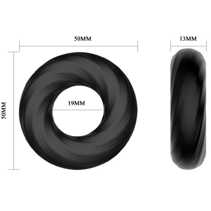 CRAZY BULL - ANEL DE SILICONE ESPIRAL