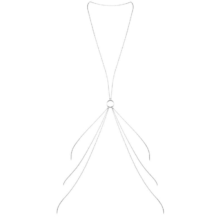 BIJOUX - MAGNIFIQUE CORRENTES DE METAL PARA O CORPO 8 PRATA